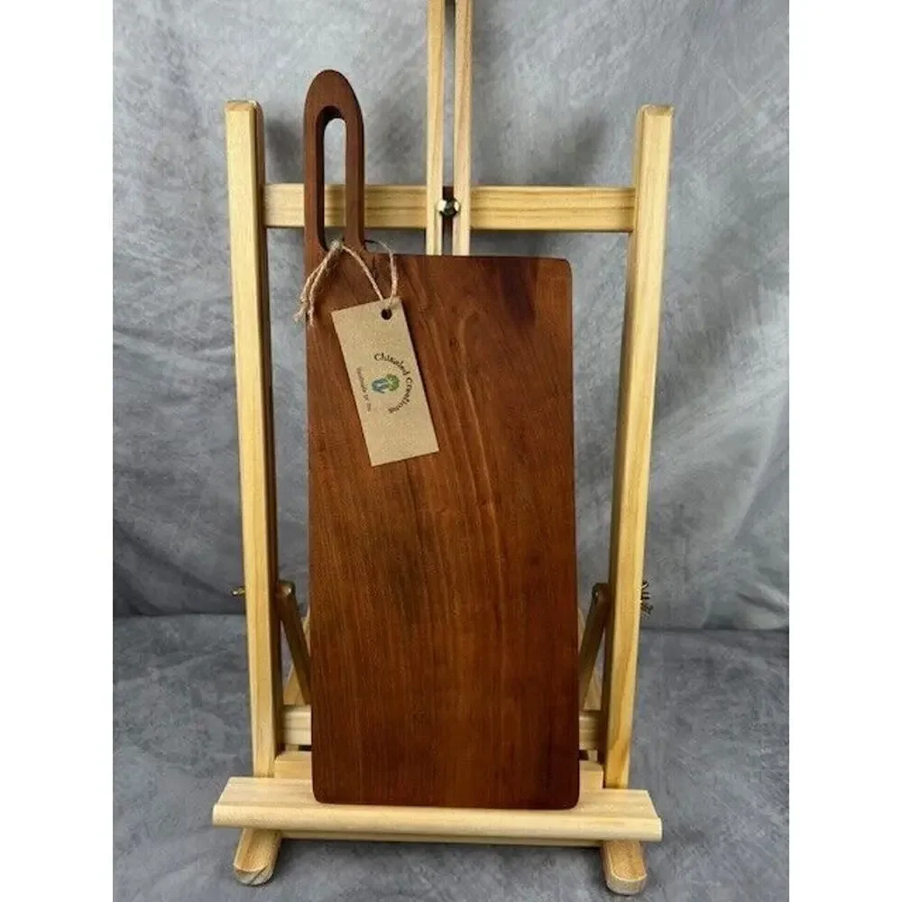 Handcrafted Wooden Bread/ Charcuterie Cutting Board for Meat Cheese Bread